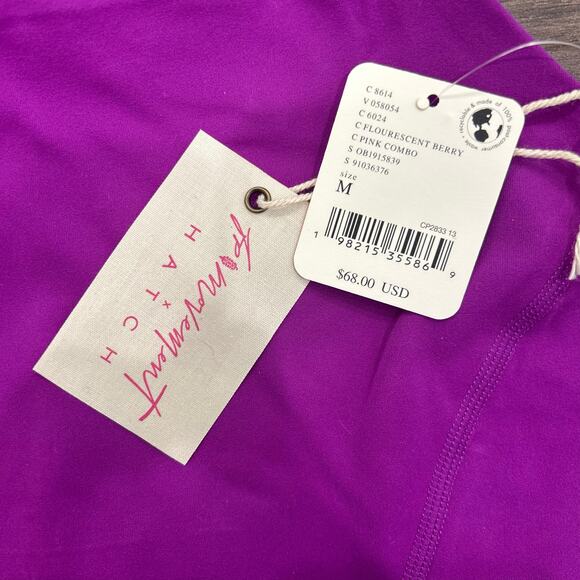 NWT FP Movement x Hatch Never Better Square Neck Maternity Bra Purple Size L - Picture 6 of 7